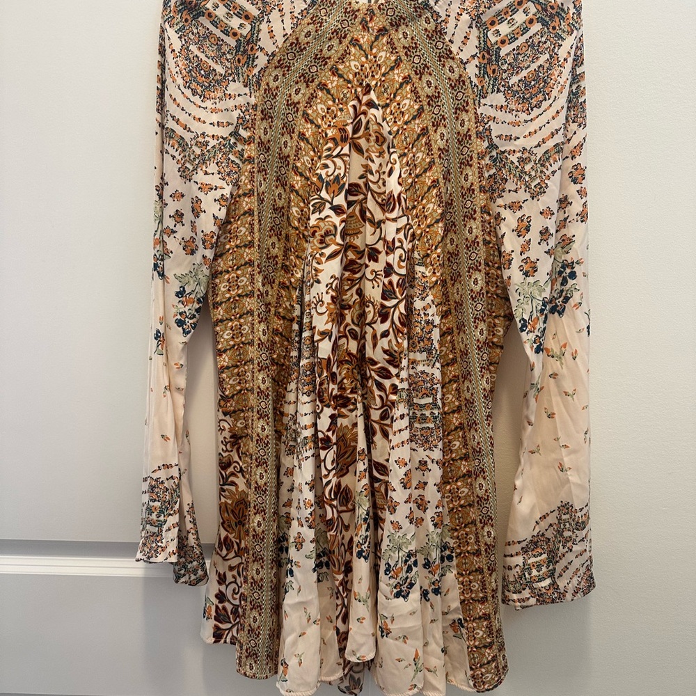 Free People Multicolor Bohemian Dress